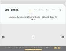 Tablet Screenshot of elkereinhold.com